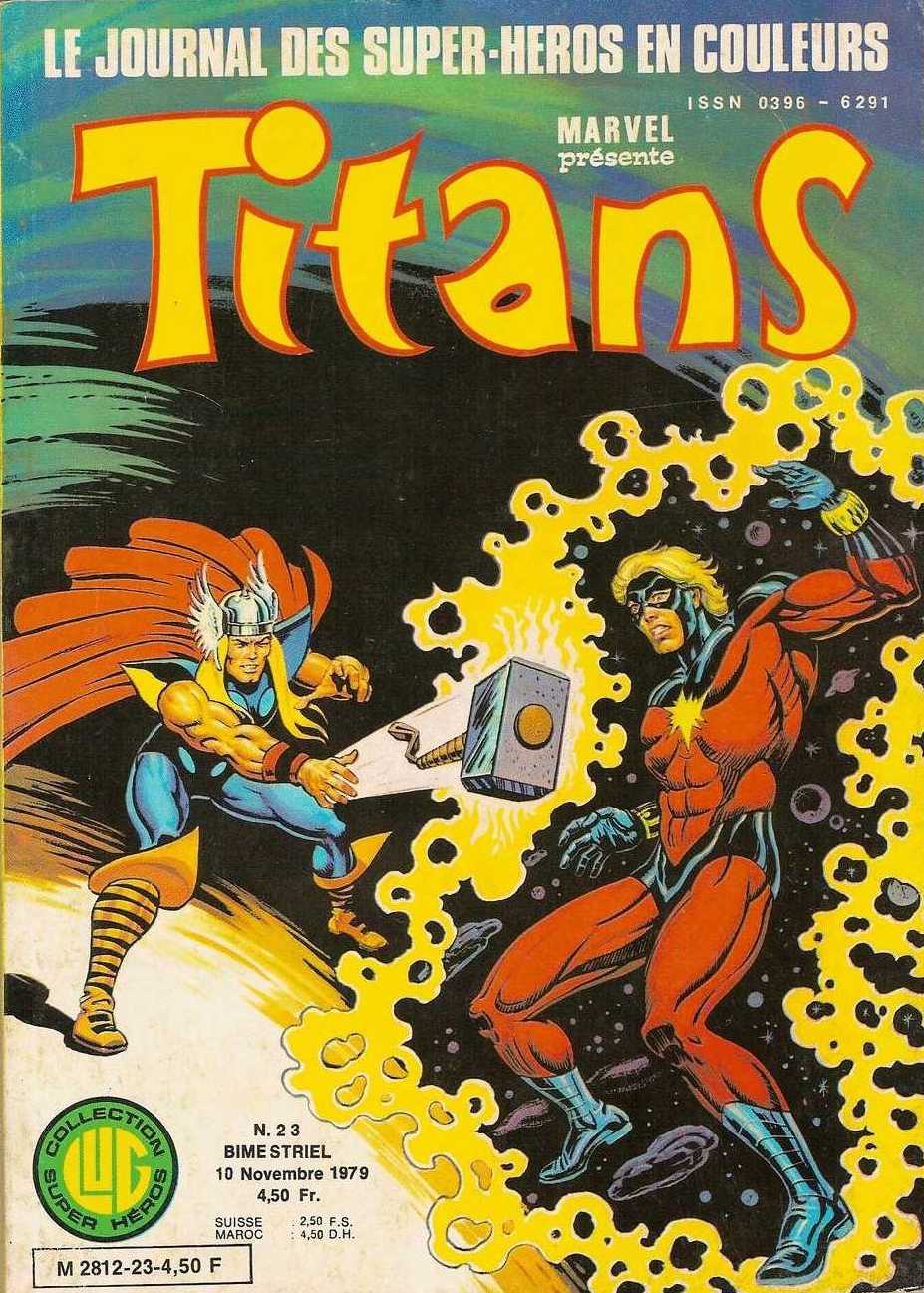 Scan de la Couverture Titans n 23